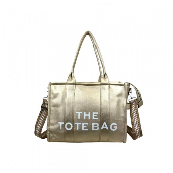 THE TOTE BAG GOLD